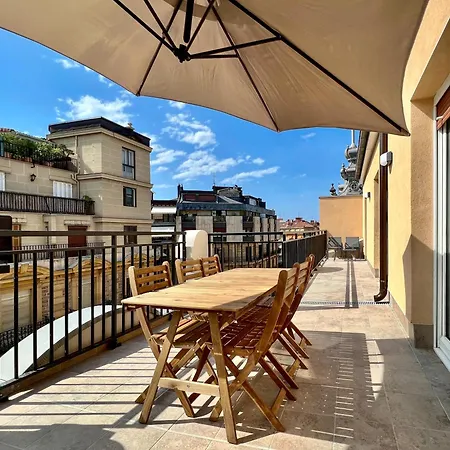 Appartamento City Center- Penthouse With Terrace San Sebastián